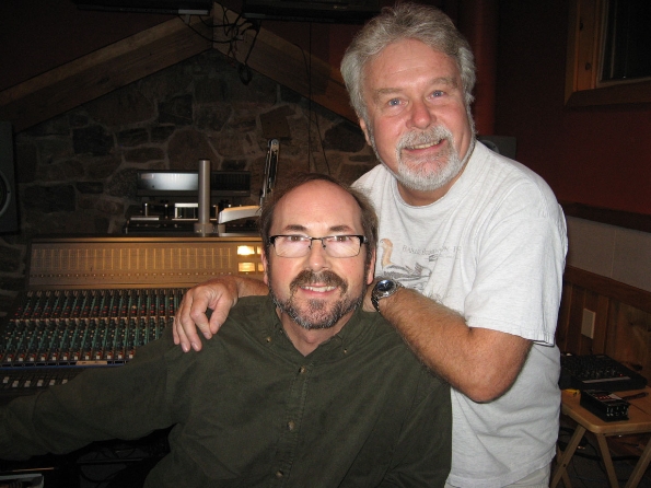 Our Producer Dave Chester with Reid