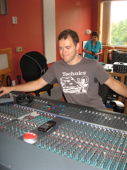 Recording Engineer Theo Posthumus
