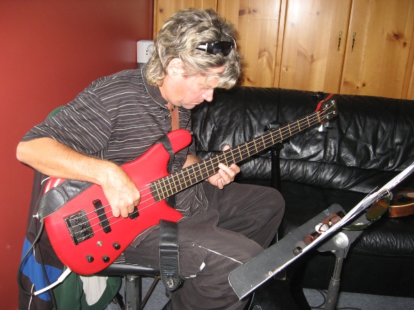 Rob Laidlaw - laying down a track