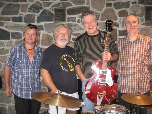 Rob Laidlaw, Reid, Wendell Ferguson and Al Cross