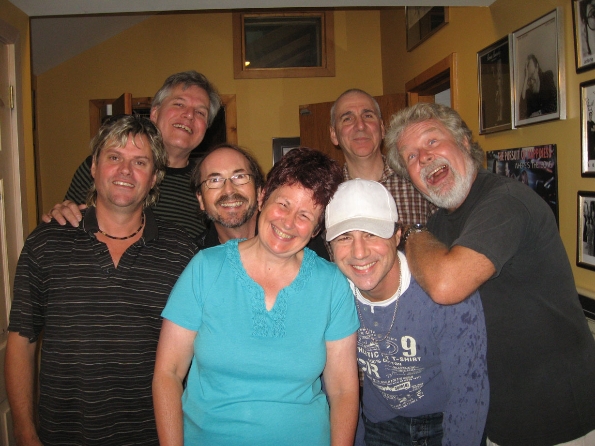 Rob, Wendell, Dave, Marilynn, Sil, Al and Reid